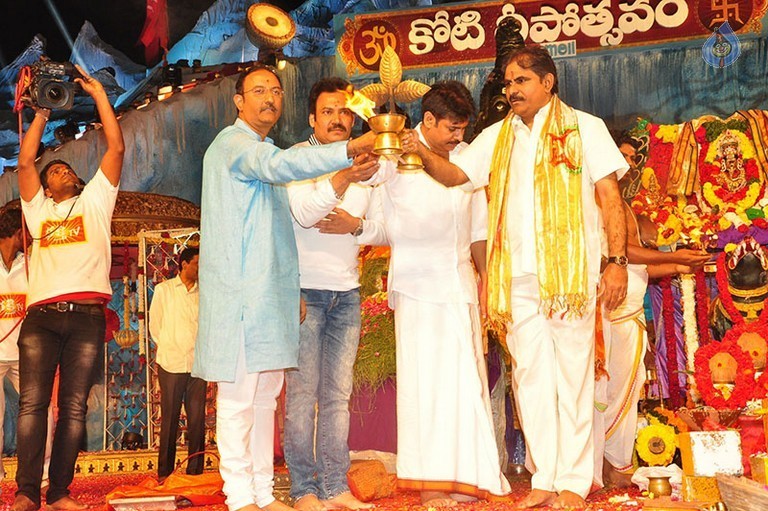 Pawan Kalyan at Bhakti TV Koti Deepotsavam - 46 / 58 photos