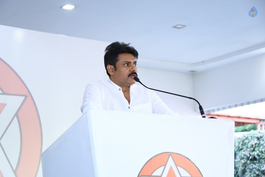 Pawan Kalyan Jana Sena Press Meet - 13 / 46 photos