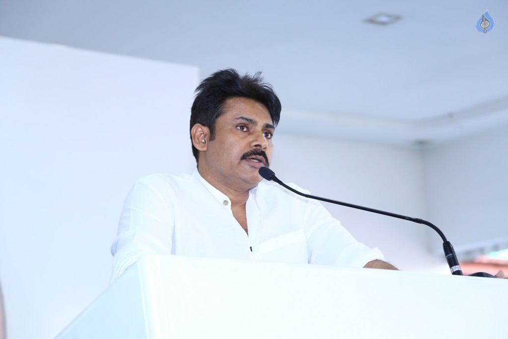 Pawan Kalyan Jana Sena Press Meet - 17 / 46 photos