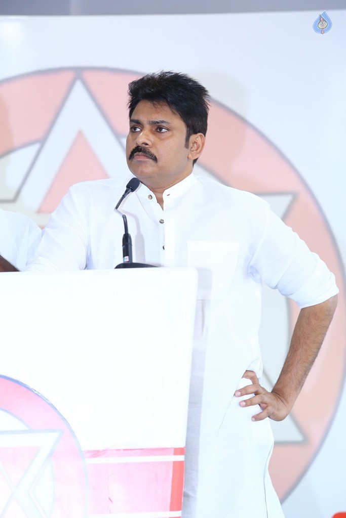 Pawan Kalyan Jana Sena Press Meet - 19 / 46 photos