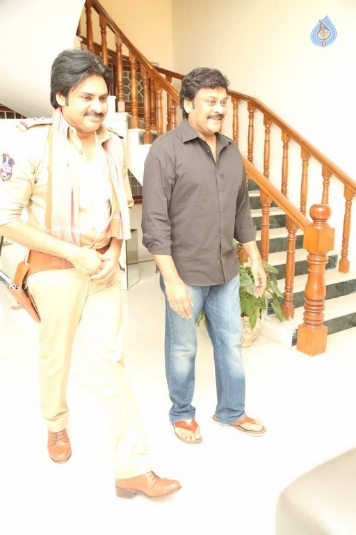 Pawan Kalyan meets Chiranjeevi - 1 / 74 photos