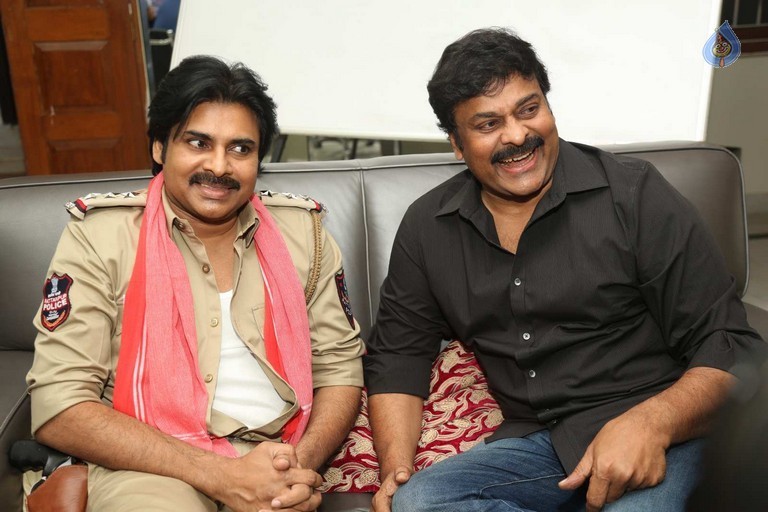 Pawan Kalyan meets Chiranjeevi - 22 / 74 photos