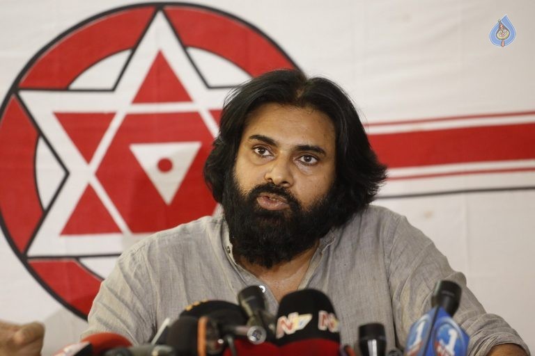 Pawan Kalyan Political Press Meet Photos - 7 / 40 photos