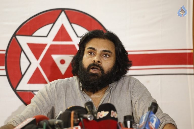 Pawan Kalyan Political Press Meet Photos - 10 / 40 photos