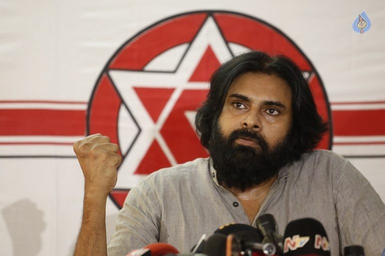 Pawan Kalyan Political Press Meet Photos - 12 / 40 photos