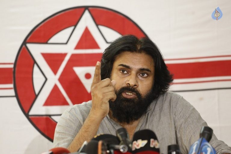 Pawan Kalyan Political Press Meet Photos - 15 / 40 photos