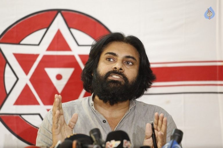 Pawan Kalyan Political Press Meet Photos - 18 / 40 photos