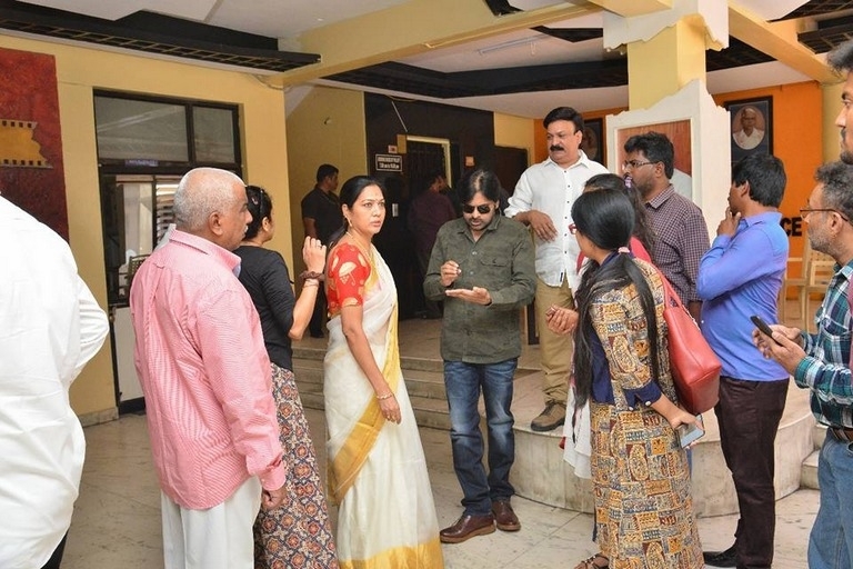 Pawan Kalyan At Film Chamber Photos - 1 / 7 photos