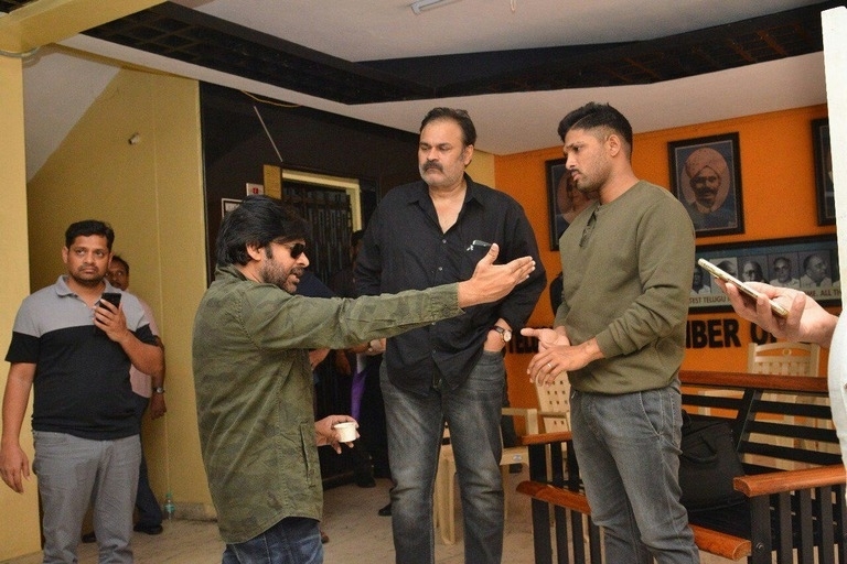 Pawan Kalyan At Film Chamber Photos - 7 / 7 photos