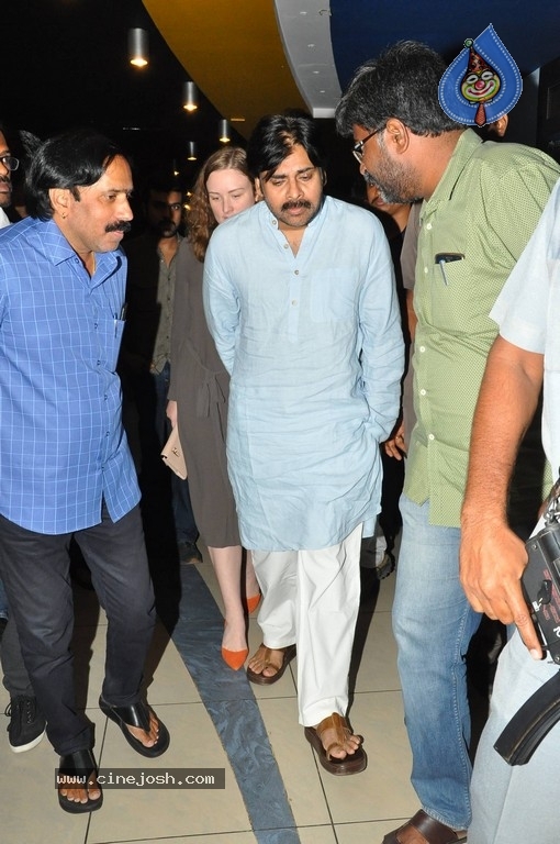 Pawan Kalyan Watches Rangasthalam Movie - 1 / 42 photos