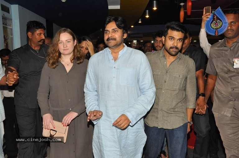 Pawan Kalyan Watches Rangasthalam Movie - 35 / 42 photos