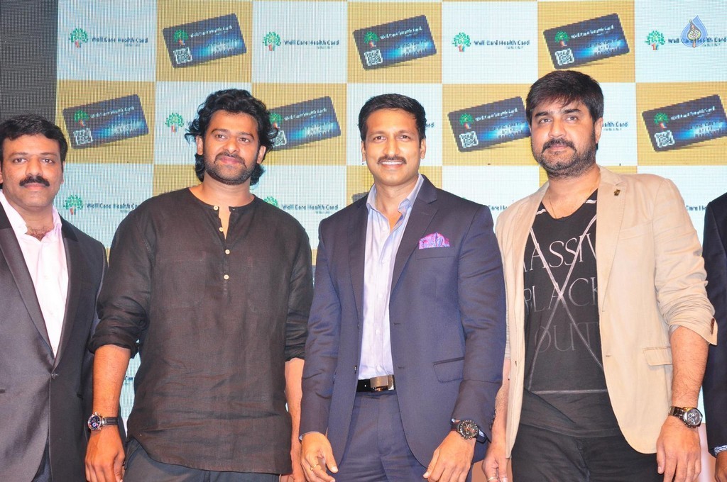 Prabhas Launch Well Care Health Card - 33 / 82 photos