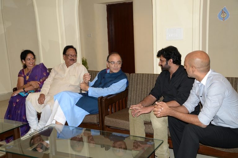Prabhas Meets Top Politicians - 5 / 14 photos