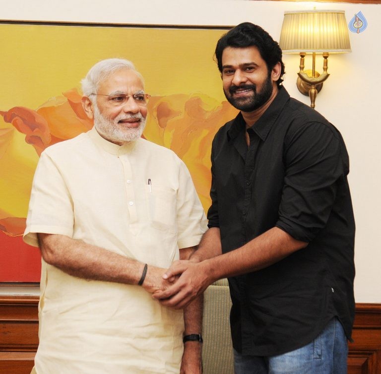 Prabhas Meets Top Politicians - 8 / 14 photos