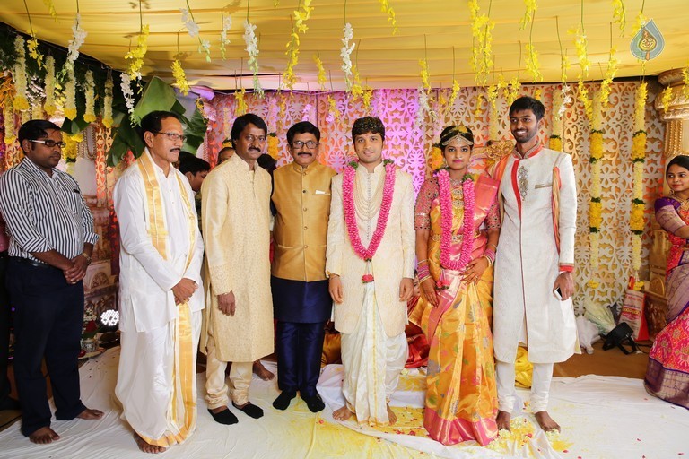 Prabhu Thej and Varsha Wedding Photos - 8 / 13 photos