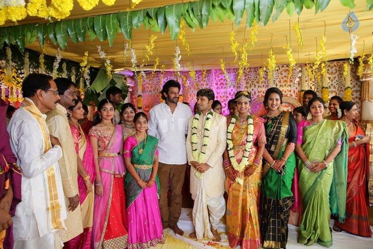 Prabhu Thej and Varsha Wedding Photos - 10 / 13 photos