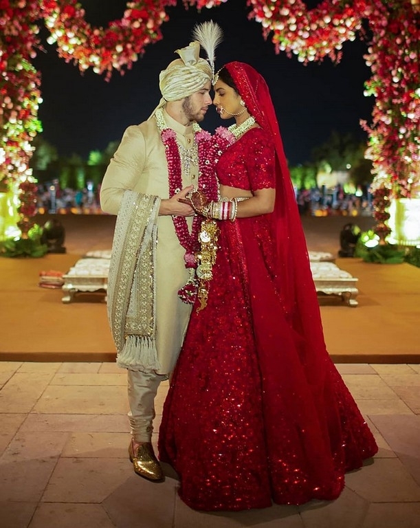 Priyanka Chopra - Nick Jonas Wedding Reception - 9 / 15 photos