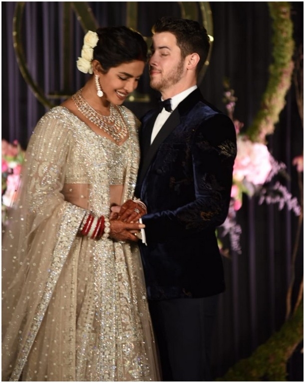 Priyanka Chopra - Nick Jonas Wedding Reception - 12 / 15 photos
