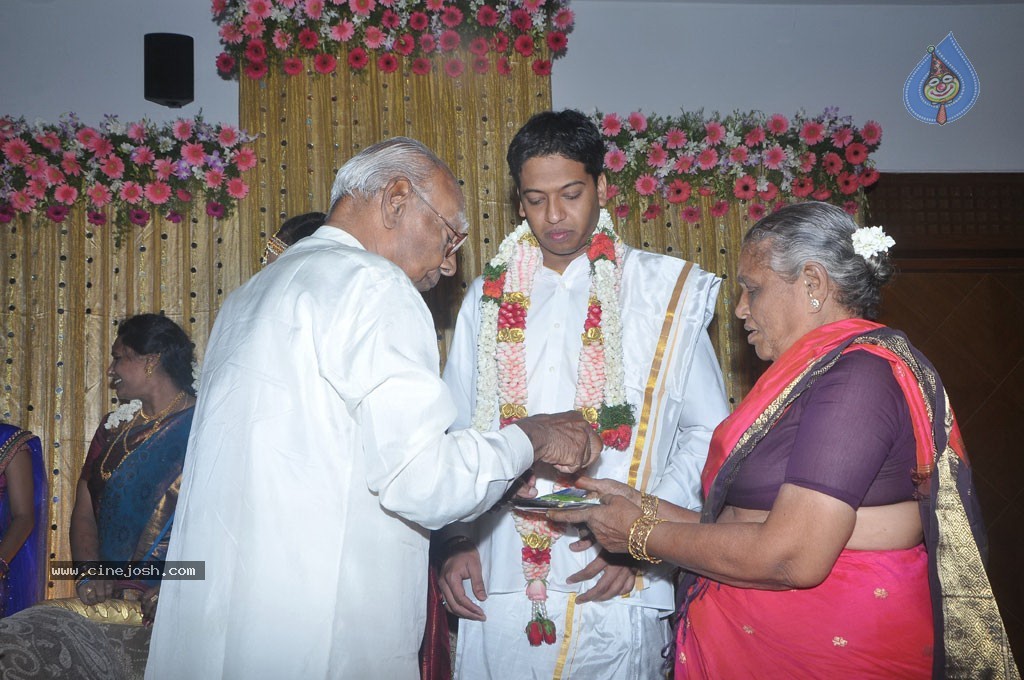 Producer AK Velan Grandson Wedding Photos - 1 / 34 photos