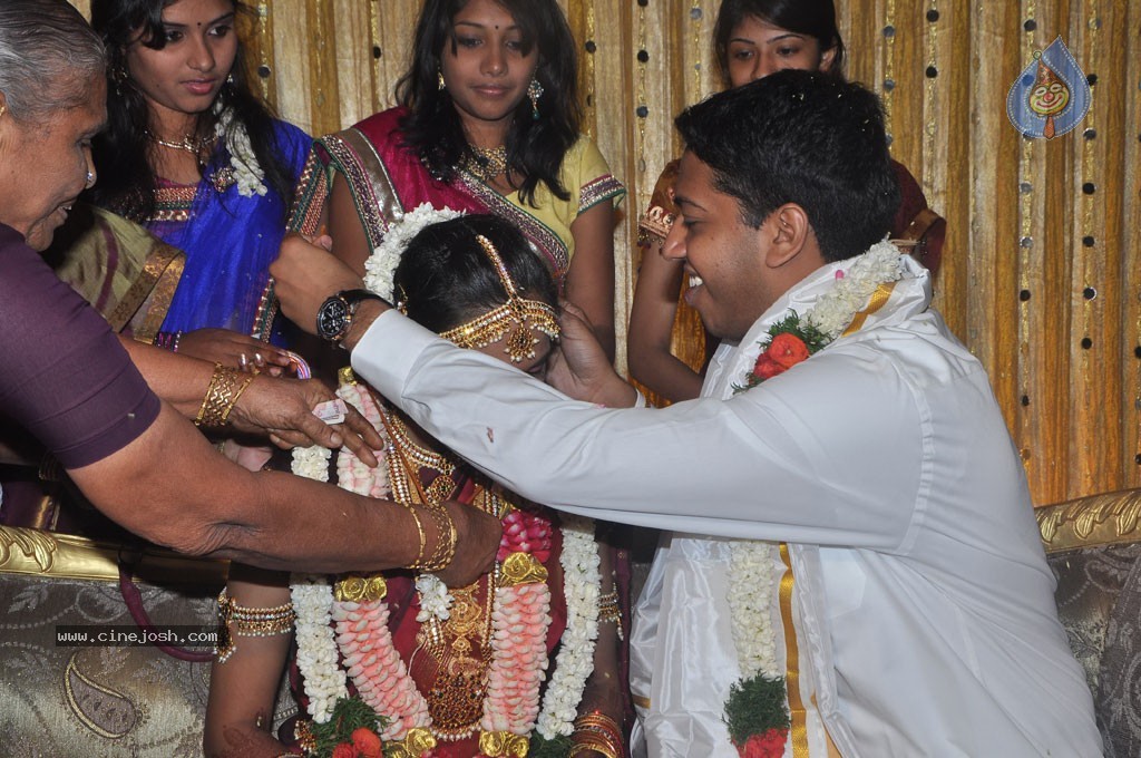 Producer AK Velan Grandson Wedding Photos - 4 / 34 photos