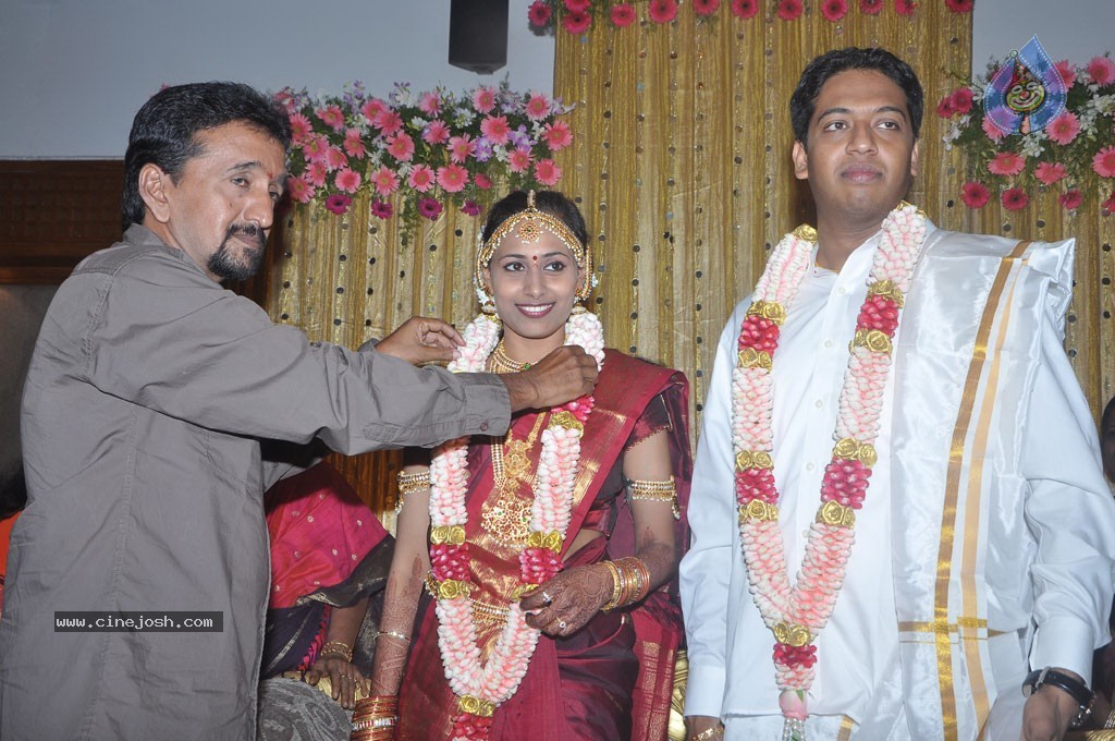 Producer AK Velan Grandson Wedding Photos - 13 / 34 photos