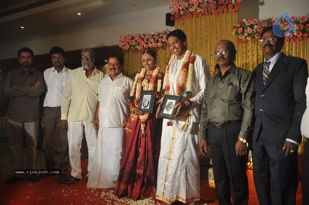 Producer AK Velan Grandson Wedding Photos - 30 / 34 photos
