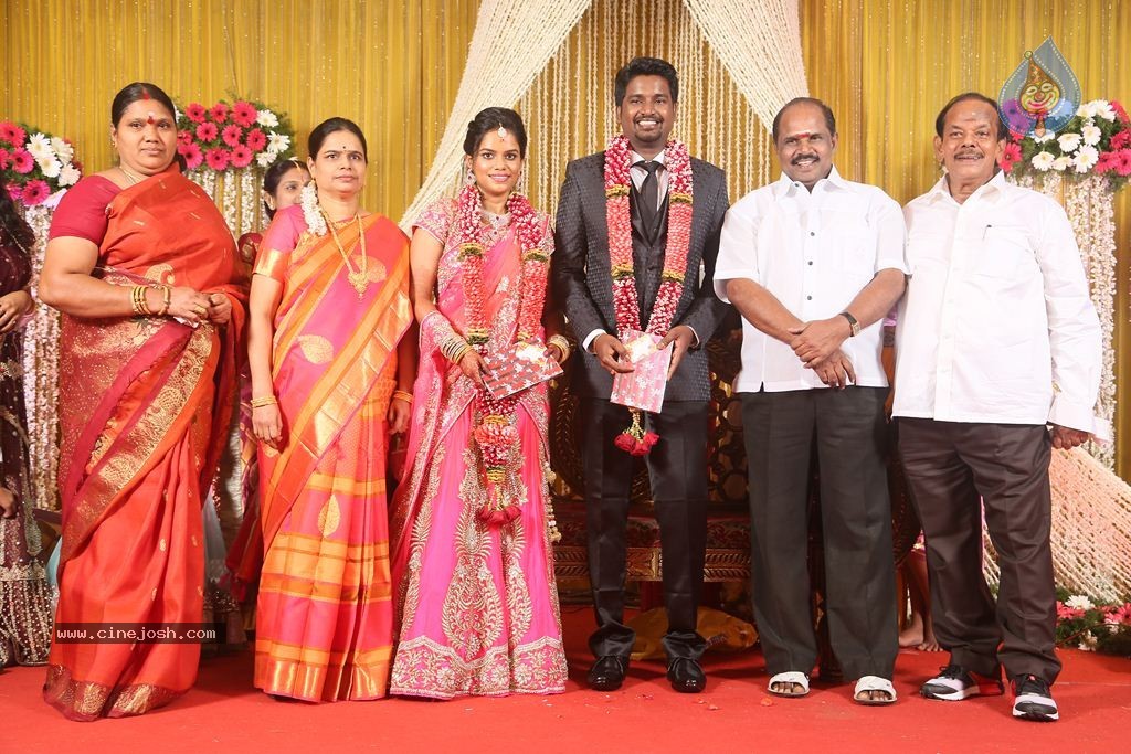 Producer Amutha Durairaj Daughter Wedding Reception - 19 / 57 photos