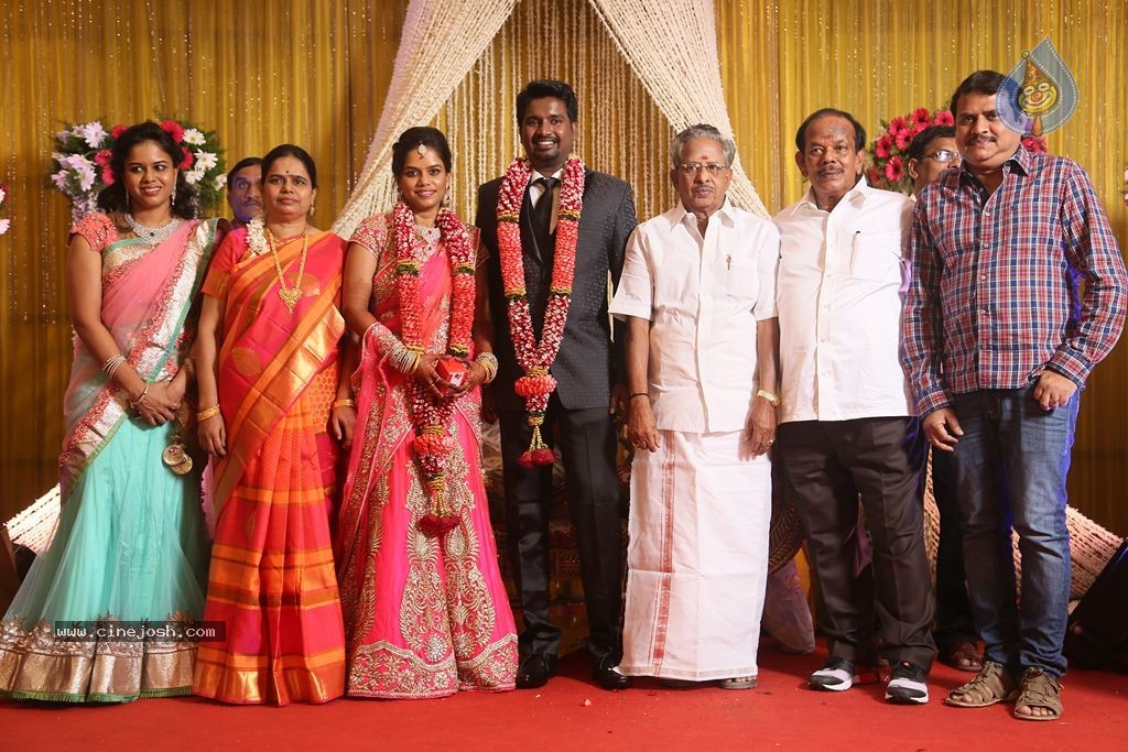 Producer Amutha Durairaj Daughter Wedding Reception - 27 / 57 photos