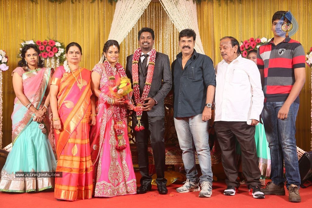 Producer Amutha Durairaj Daughter Wedding Reception - 36 / 57 photos