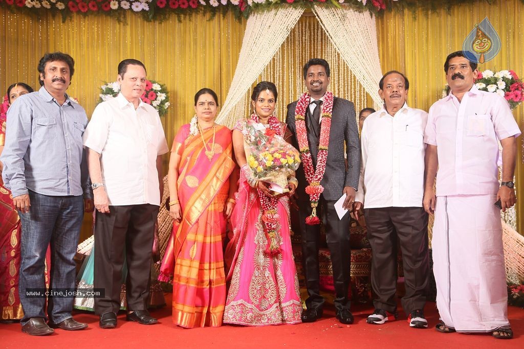 Producer Amutha Durairaj Daughter Wedding Reception - 56 / 57 photos