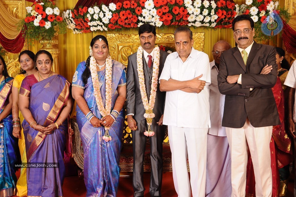 Producer Anbalaya Prabhakaran Daughter Wedding - 22 / 26 photos