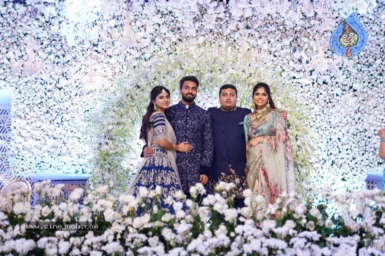 Producer Lakshman Son Ujjwal Engagement Photos - 17 / 38 photos