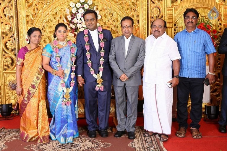 Producer LMM Muralidharan Son Wedding Photos - 8 / 55 photos