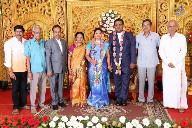 Producer LMM Muralidharan Son Wedding Photos - 15 / 55 photos