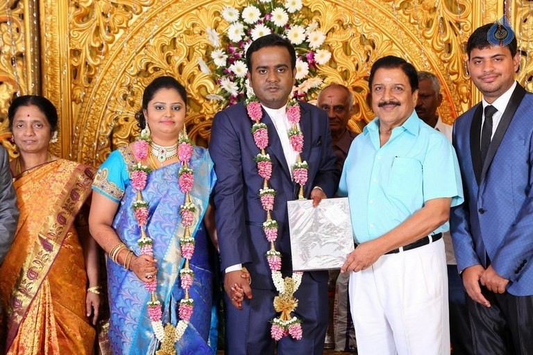 Producer LMM Muralidharan Son Wedding Photos - 25 / 55 photos