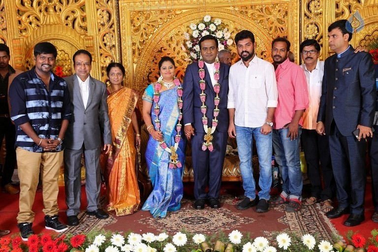 Producer LMM Muralidharan Son Wedding Photos - 28 / 55 photos