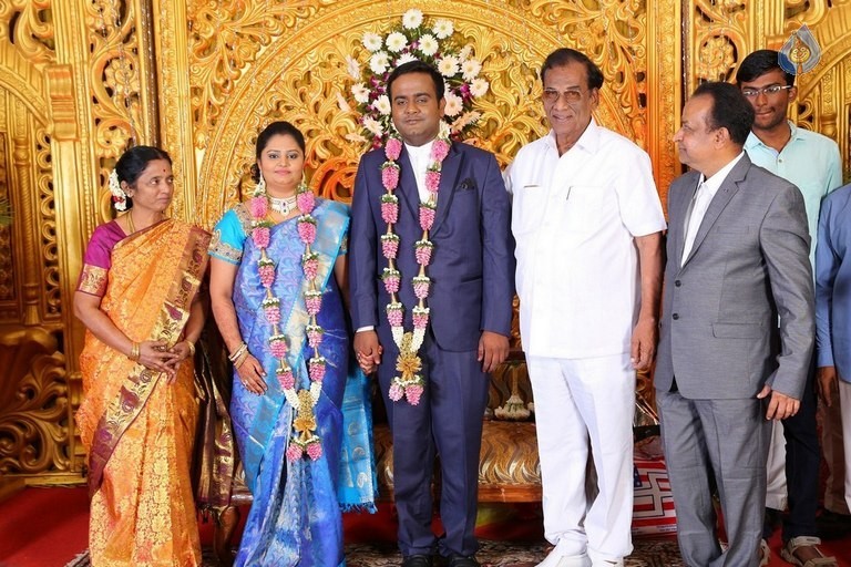 Producer LMM Muralidharan Son Wedding Photos - 30 / 55 photos
