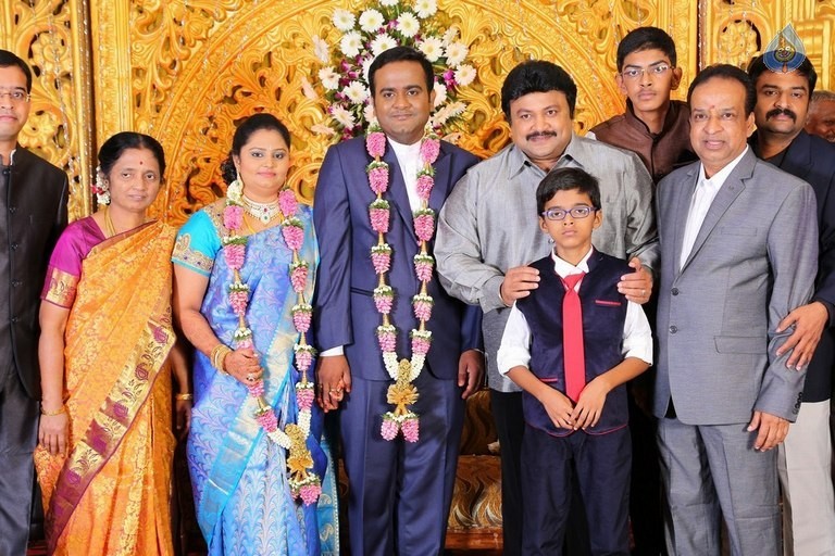 Producer LMM Muralidharan Son Wedding Photos - 35 / 55 photos
