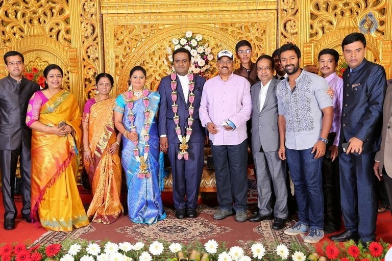 Producer LMM Muralidharan Son Wedding Photos - 46 / 55 photos