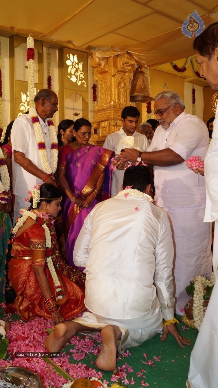 Producer SR Prabhu & Deepthi Wedding Photos - 18 / 19 photos