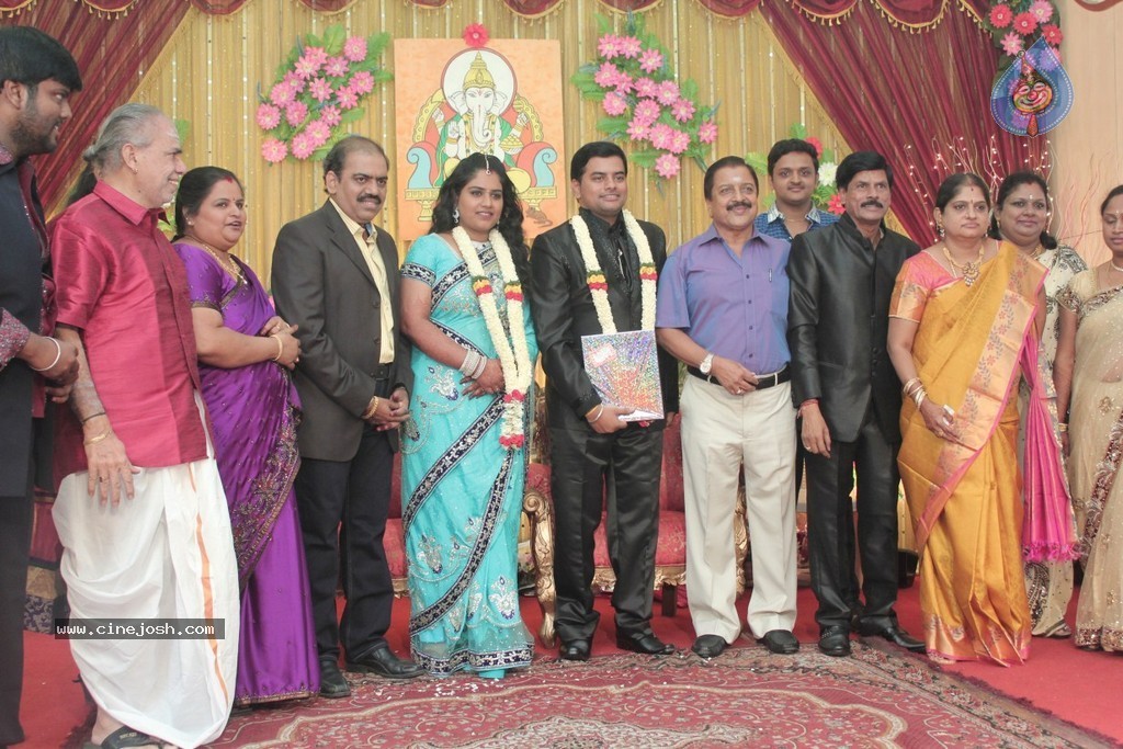Producer Swaminathan Son Wedding Reception - 11 / 89 photos