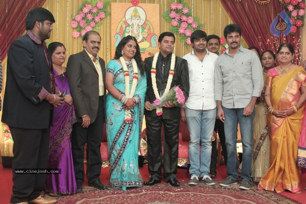 Producer Swaminathan Son Wedding Reception - 15 / 89 photos
