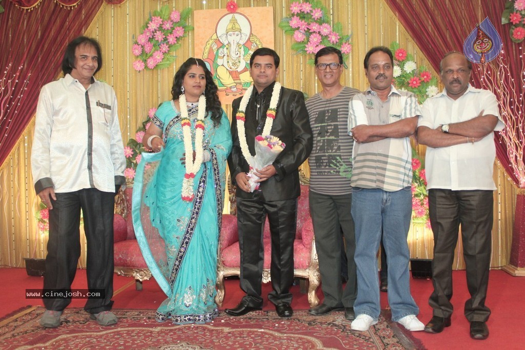 Producer Swaminathan Son Wedding Reception - 23 / 89 photos