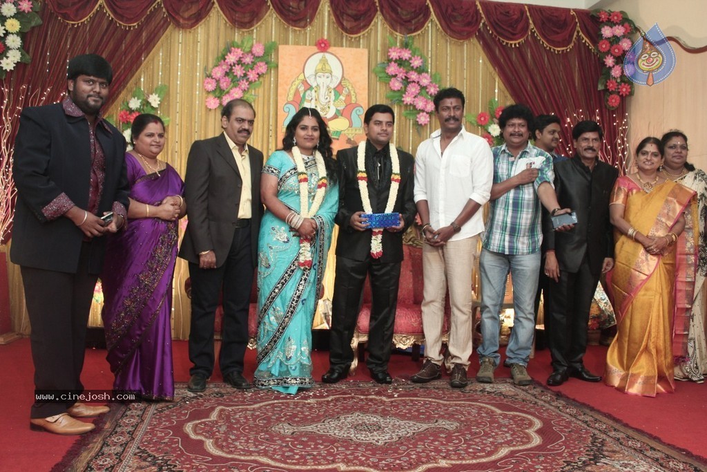 Producer Swaminathan Son Wedding Reception - 25 / 89 photos