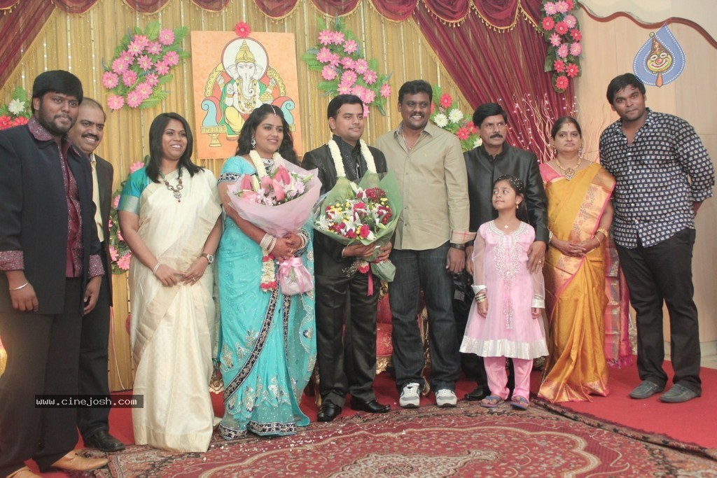 Producer Swaminathan Son Wedding Reception - 29 / 89 photos