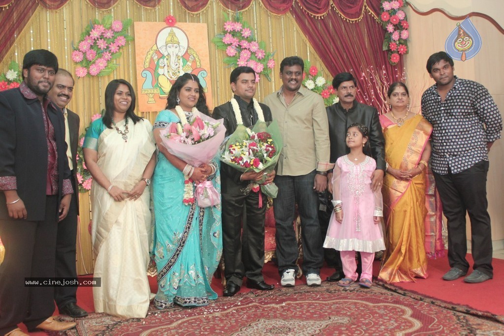 Producer Swaminathan Son Wedding Reception - 29 / 89 photos