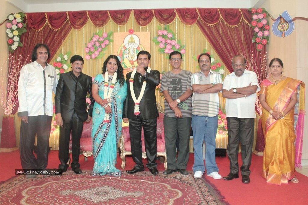 Producer Swaminathan Son Wedding Reception - 32 / 89 photos