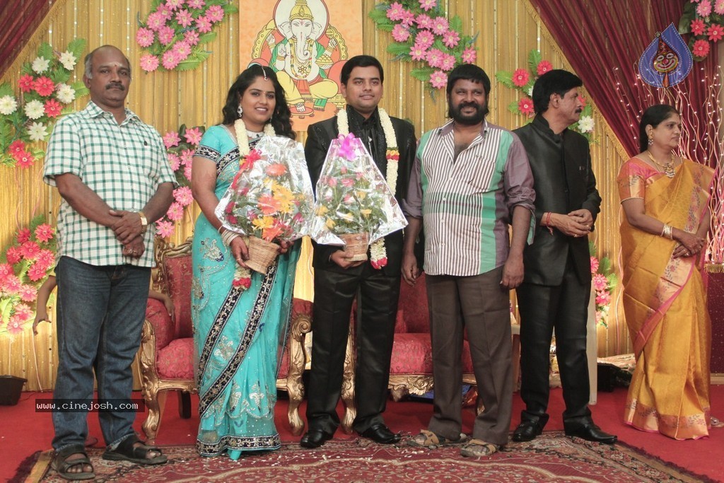 Producer Swaminathan Son Wedding Reception - 35 / 89 photos