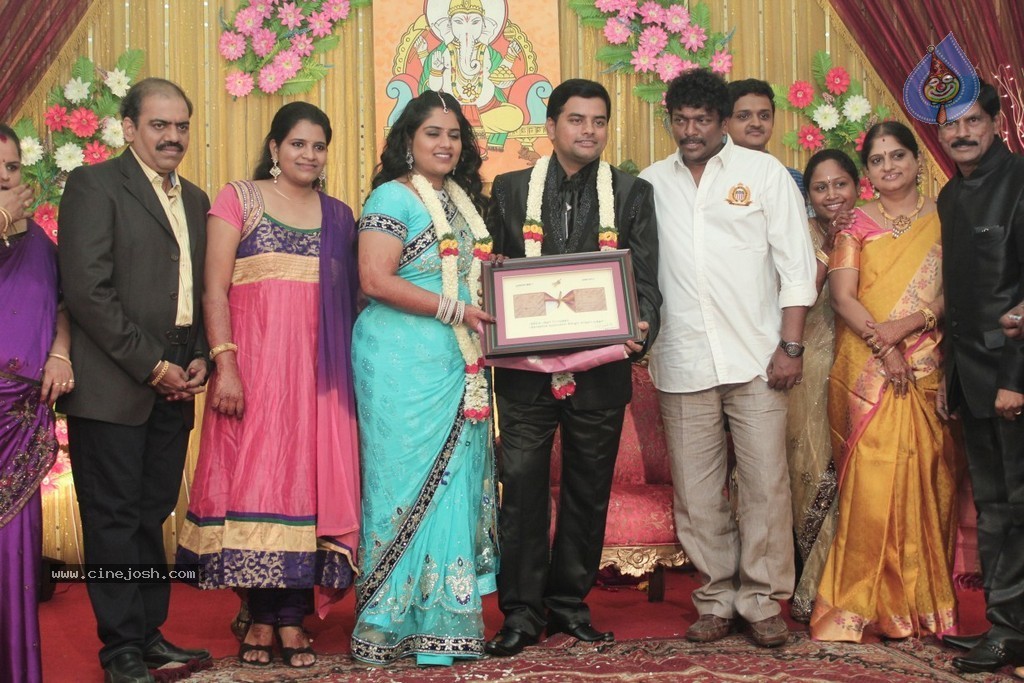 Producer Swaminathan Son Wedding Reception - 46 / 89 photos