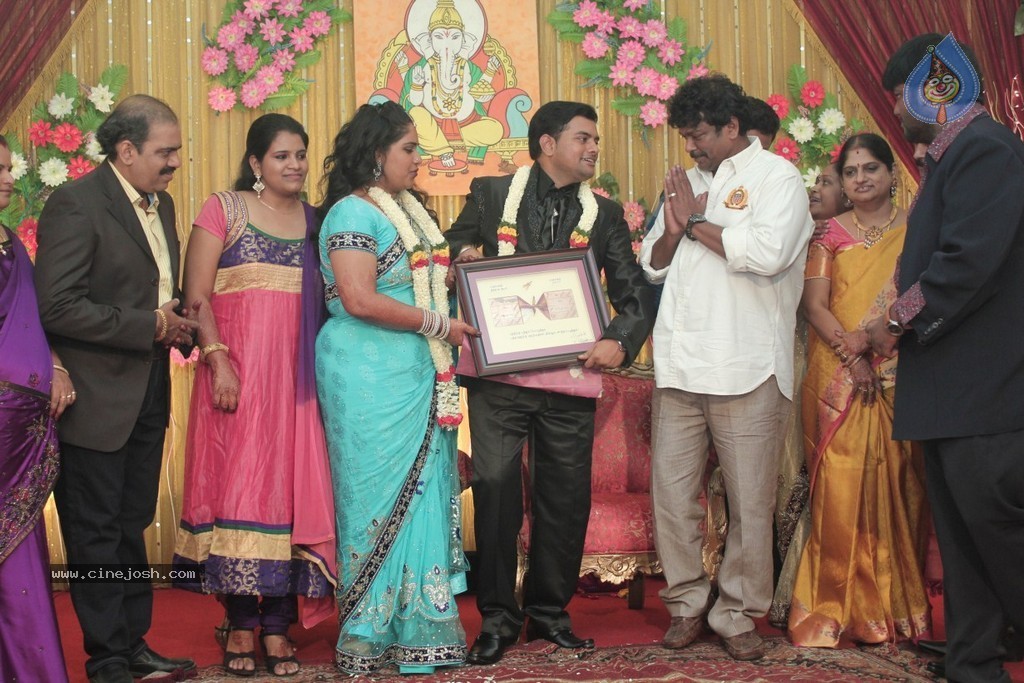 Producer Swaminathan Son Wedding Reception - 47 / 89 photos
